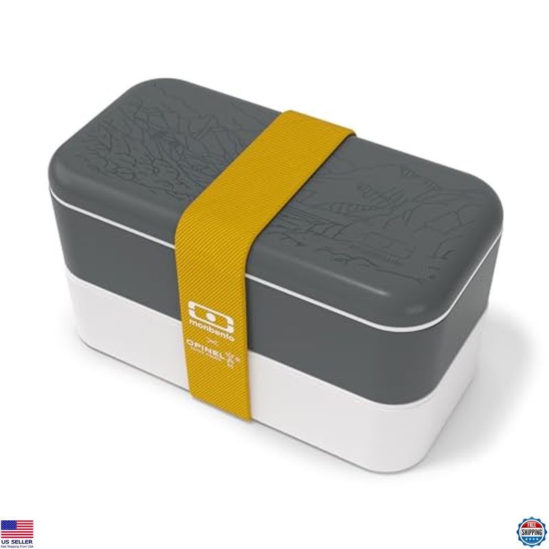 Opinel x Montbento On-The-Go Meal Kit - Outdoor Lunchbox with Knife & Cutlery