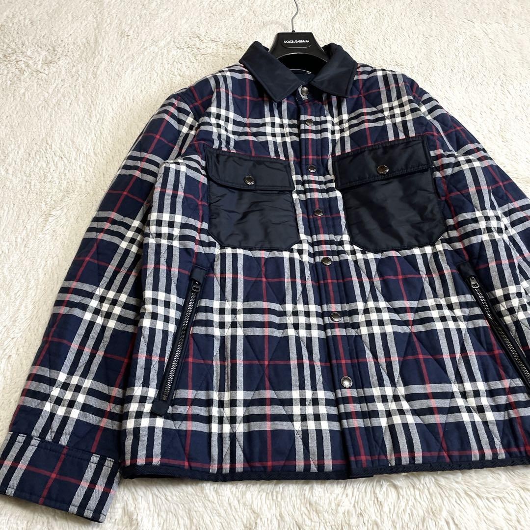 Current Model Burberry Quilted Jacket Blouson Che… - image 2