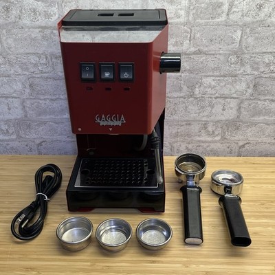 Gaggia Classic Sin035 R Espresso Machine Red | Incomplete