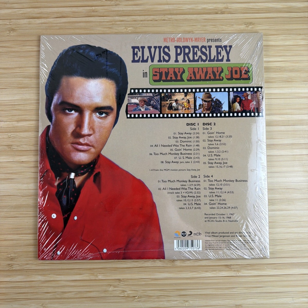 ELVIS PRESLEY 2LP FTD VINYL STAY AWAY, JOE SEALED RARE W/HYPE