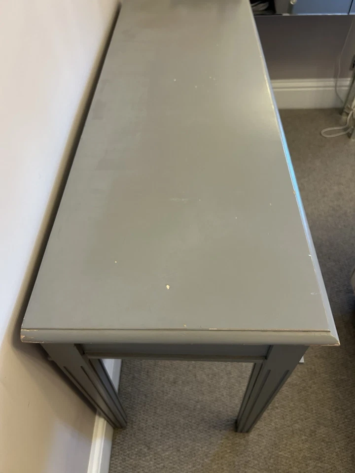 Scumble Goosie Three Drawer Dressing Console Table - Image 3 of 4