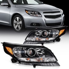 Pair Projector Headlights w/Bulbs For 2013-20...