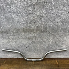 Chrome Riser Bicycle Handlebar 22.2 mm Clamp Silver Vintage Mountain Touring