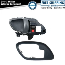 Blue Interior Inside Door Handle w/ Bezel Driver Side Left LH for C/K Truck