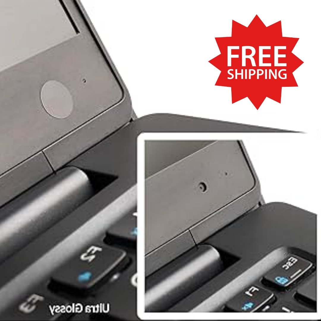 Security Camera / Phone / Webcam Vinyl Cover Stickers Black Glossy 4 Sizes-35ct.