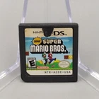 New Super Mario Bros. (Nintendo DS, 2006) Cartridge Only Torn Label Tested