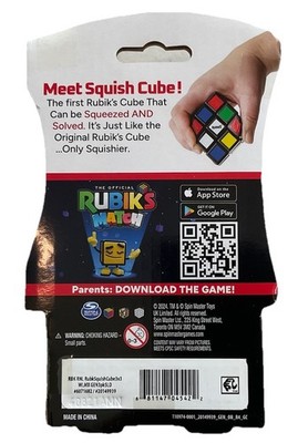 Rubik s Squish Cube 50th Anniversary Spin Master Solvable Fidget Puzzle
