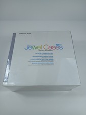 Memorex CD/DVD Clear Slim Jewel Cases - 100 pack NEW SEALED 100PK