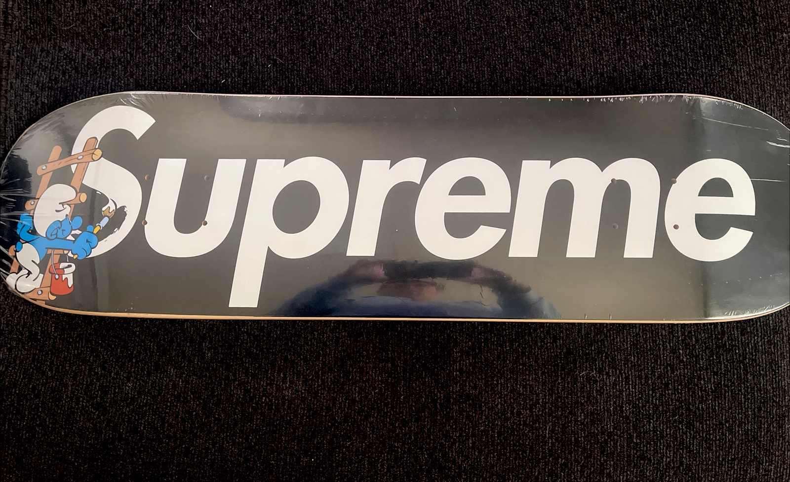 supreme skateboard deck (Smurf)-image