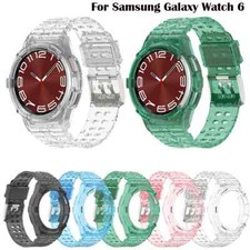 Strap  TPU Case for Samsung Galaxy Watch 6 5 Classic 47 43MM 40 44mm Watch Band