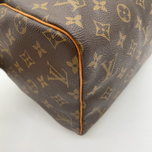 Auth Louis Vuitton Monogram Speedy 30 M41526 Handbag W/Dustbag NS040434 - Picture 10 of 20