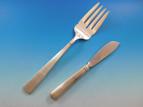 Ashmont by Reed & Barton Sterling Silver Flatware Set 8 Service 46 pcs Dinner - Picture 7 of 10