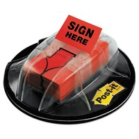 Post-it High Volume Flag Dispenser sign Here Red 200 Flags/dispenser 680hvshr on sale Post-it High Volume Flag Dispenser sign Here Red 200 Flags/dispenser 680hvshr on sale