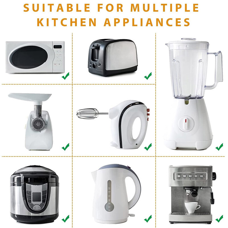 2pcs Heat Resistant Mat For Air Fryer Countertop Protector Non Slip