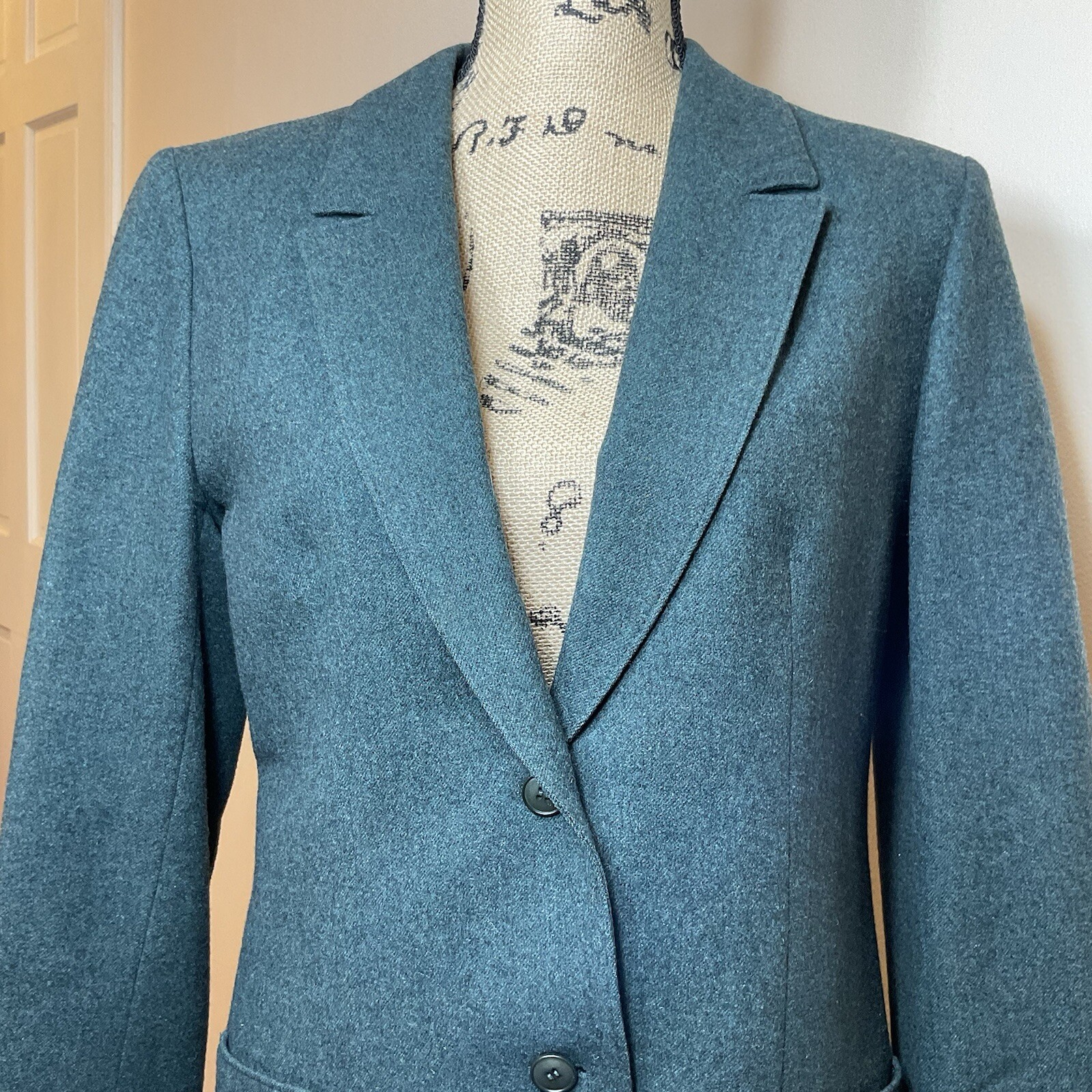 Pendleton Wool blazer jacket women Medium - image 9