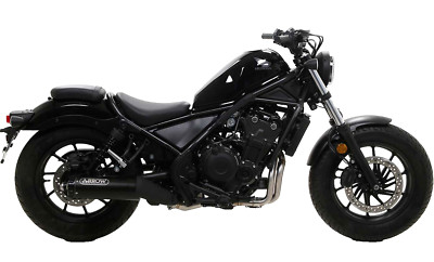 ARROW DARK AUSPUFF HONDA CMX 500 REBEL 17-24 HOMOL. EURO4 / EURO5