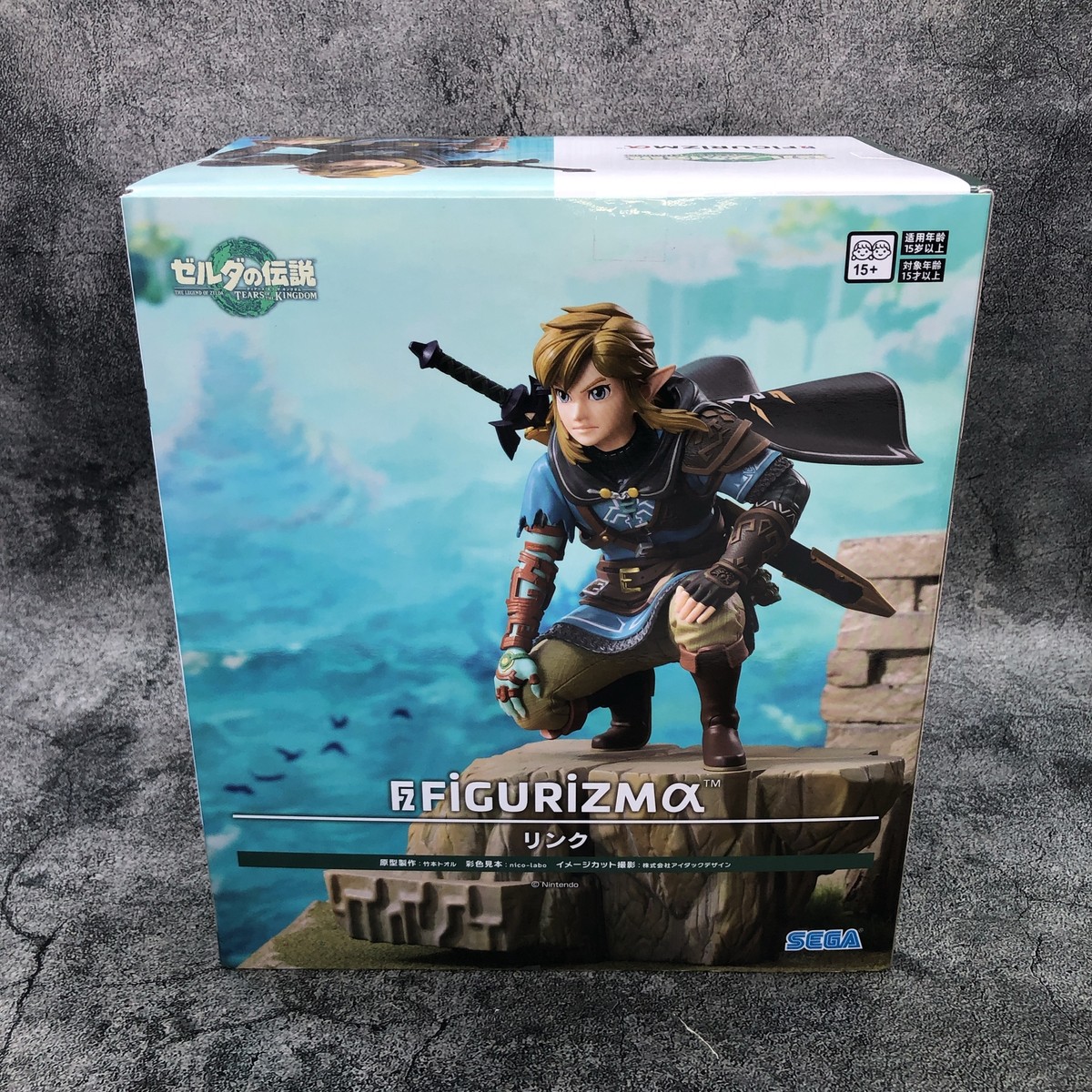 ゼルダの伝説 リンク FIGURIZMAα 6個セット ゼルダの伝説