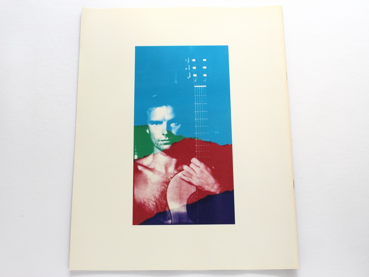 STING Nothing Like The Sun World Tour 1987-88 TOUR BOOK