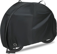 Heavy Duty Bike Cover for 1 2 Bikes Waterproof Bicycle Cover with Lock Holes