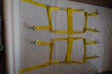  ACME Car Basket Straps Tow Dolly Wheel Net Set Twisted Snap Hooks USA MADE