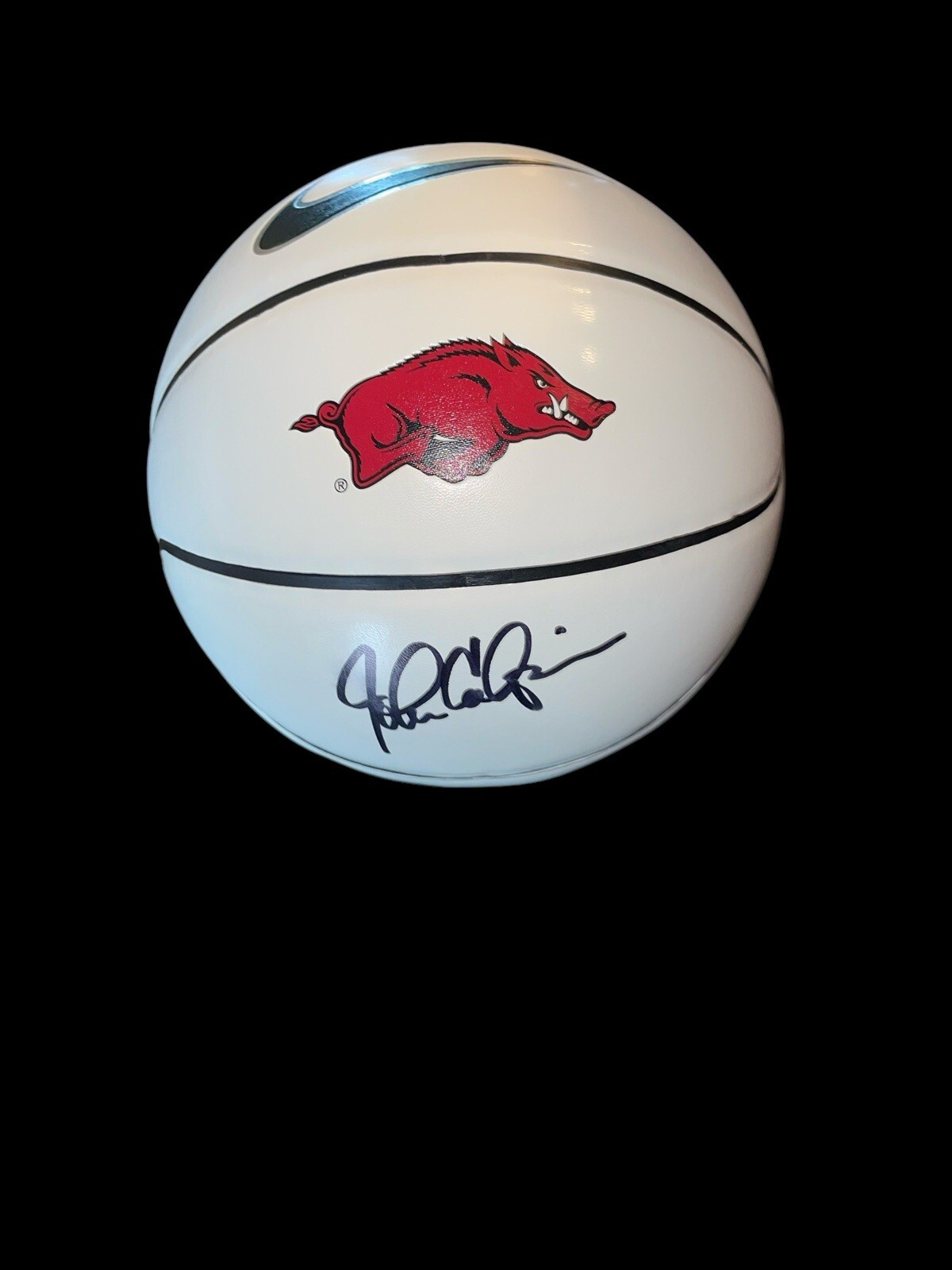 John Calipari Autographed Signed Arkansas Razorbacks BASKETBALL HEAD COACH UA BAS 2 