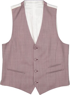 NEU! Herren Anzugweste Baukasten Laurent von Digel Gr. 50 rot