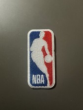Basketball NBA Logo 2.75  X 1   Iron On / Sew On Embroidered Patch New