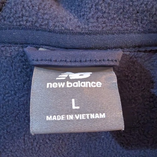 NEW Men's New Balance Dark Blue Hooded Jacket. Water Resistant. Size Large - Picture 2 of 11