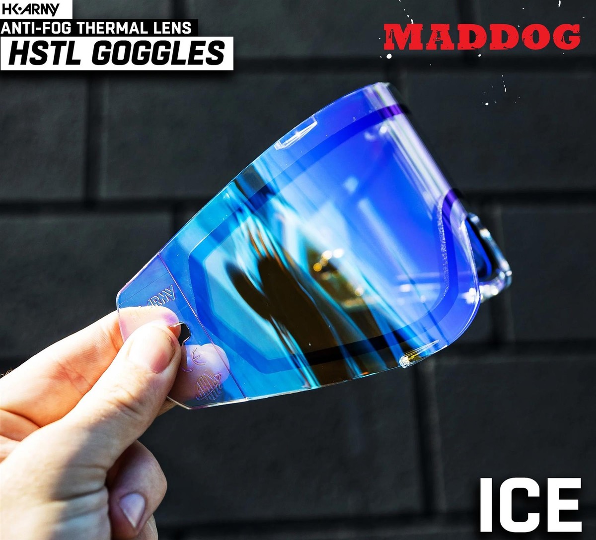 Masque De Paintball HK Army HSTL - Lentille Thermique Anti-buée - Occasion