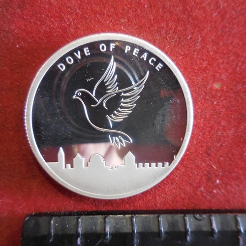 2015 Holy Land Mint Dove of Peace (Proof-like) 1oz Silver Round .999 - Picture 3 of 7