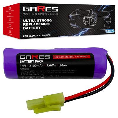 Akku für Vileda Quick & Clean VI409842 8654396211 der Marke Gares 2,1Ah 3,6V