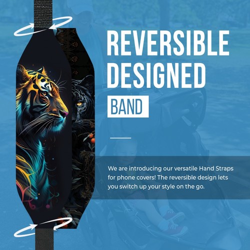 Universal Phone Grip Straps for Secure Handling | Reversible - 第 51/87 張圖片
