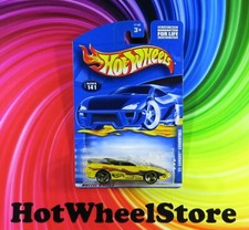 2000 Hot Wheels Yellow '95 CAMARO CONVERTIBLE Card #141 HW2-010922