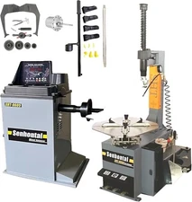 2.0HP Tire Changers Wheel Changer Machine Wheel Balancer Combo 950 680N