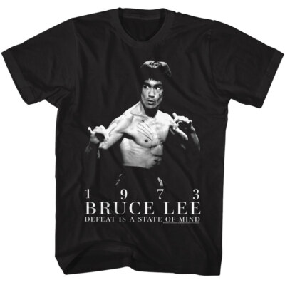 Bruce Lee 1973 State of Mind Black T-shirt | eBay