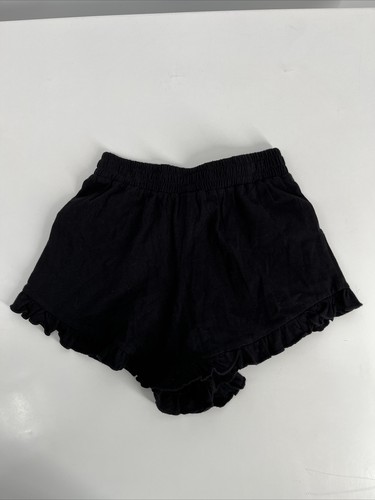 Melrose and Market, Girls Frill Hem Elastic Waist Shorts, Black, Size S, NWOT - Picture 5 of 5