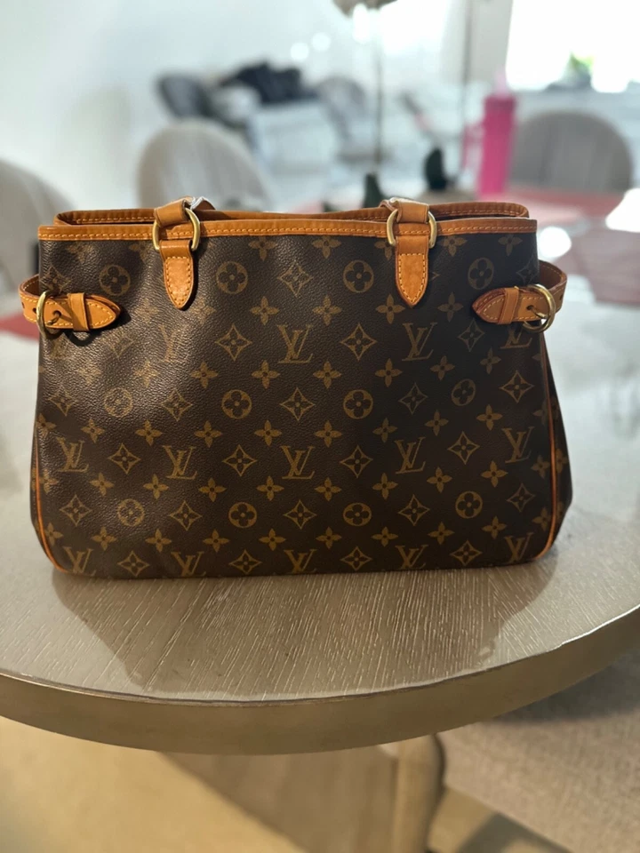 Bolsa de ombro Louis Vuitton Batignolles monograma horizontal lona marrom - Imagem 2 de 4