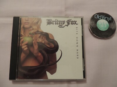 CD Britny Fox Bite Down Hard 1991 USA | NM