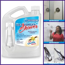 Shower Cleaner Spray Multi-Surface Weekly Application Requires No Scrubbing,
