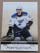 2021-22 UD Artifacts #97 David Perron - St. Louis Blues