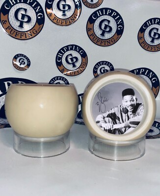 Custom ''WILL SMITH'' AUTO Cue Ball Shot Glass - Hollowed Cue Ball