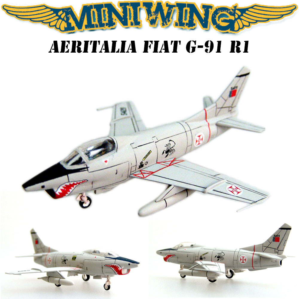 1/144 Miniwing Aeritalia Fiat G-91 R-1 Italy/Portugal AF - Resin