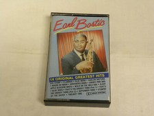 Earl Bostic 14 Original Greatest Hits of Deluxe import like new cassette