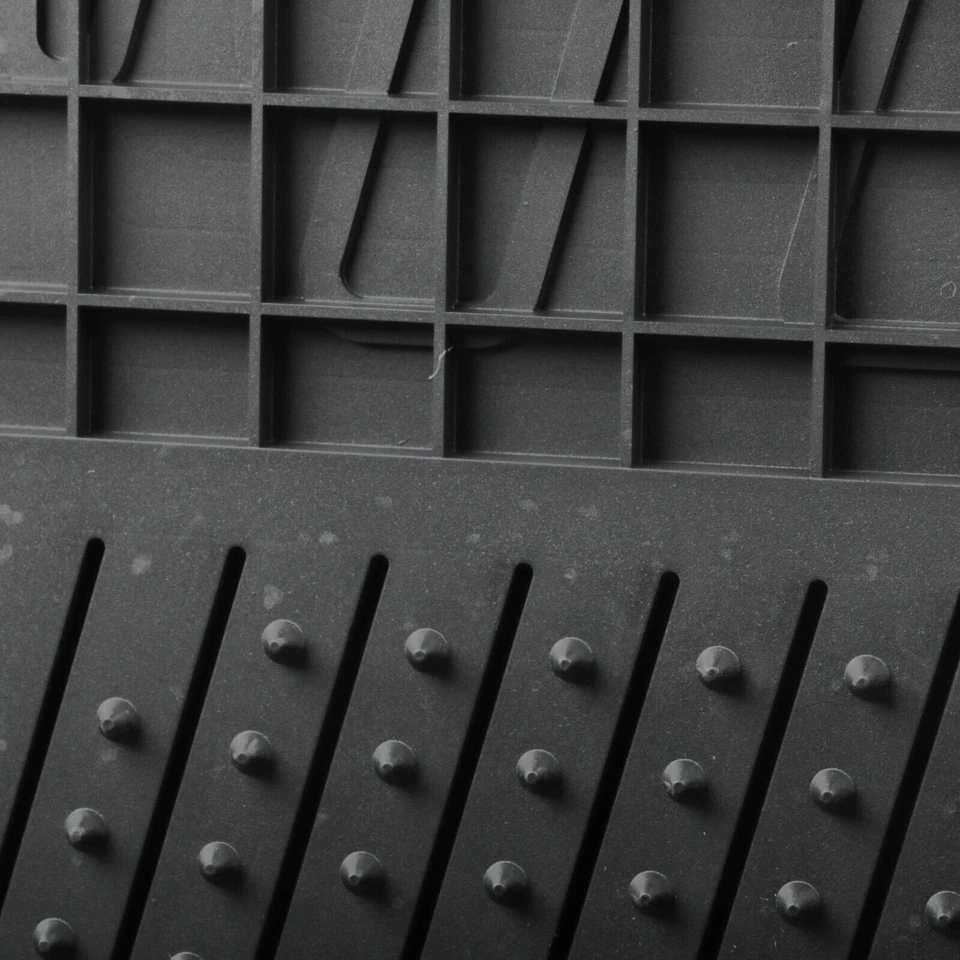 2012-2021 Nissan NV1500 NV 1500 All Season Rubber Floor Mats FRONT ONLY Black - Изображение 3 из 3