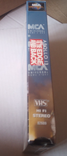 Apollo 13 To The Edge And Back Factory Sealed VHS MCA Universal Home Video 1996 - Picture 8 of 10