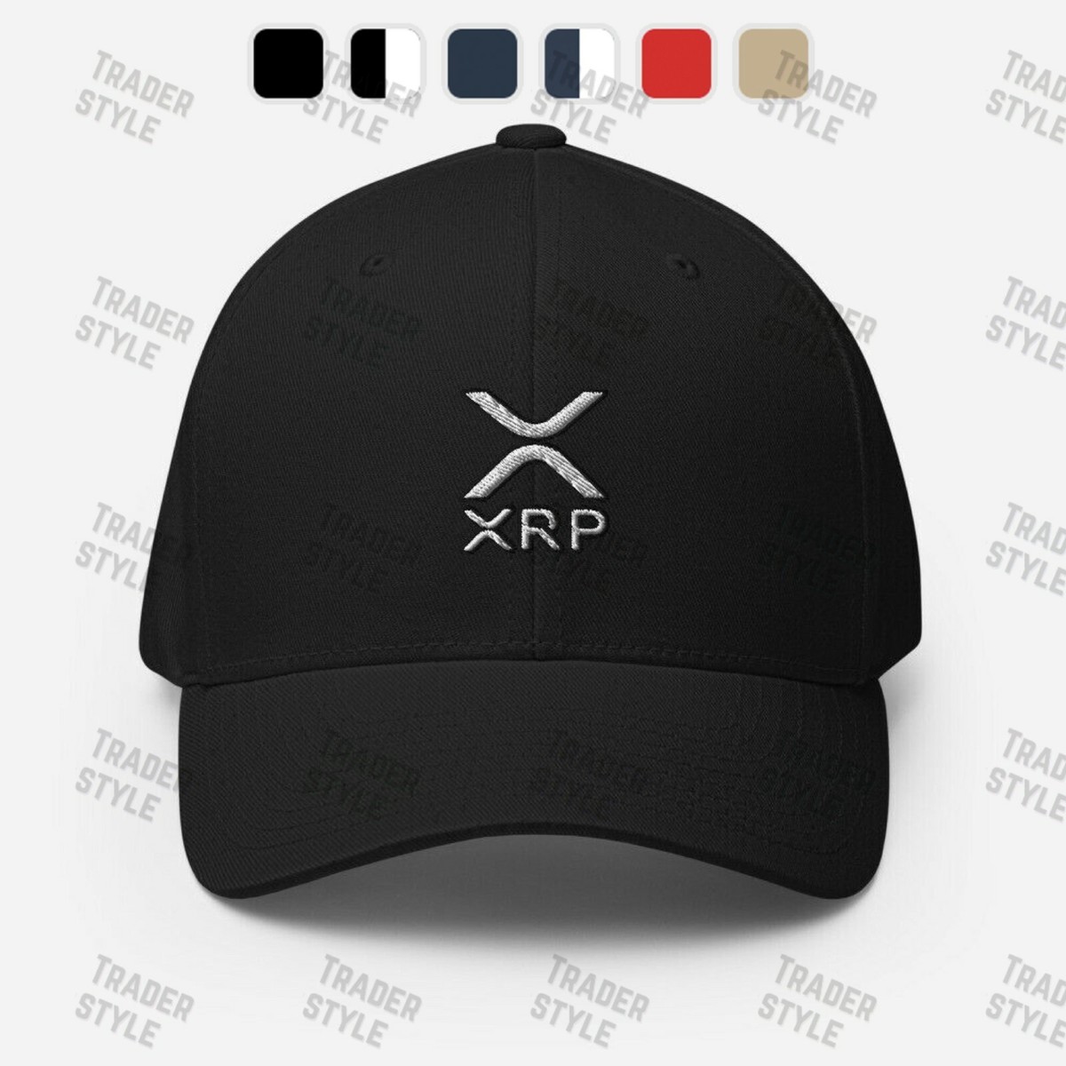 XRP Baseball Cap ripple crypto trading trader gift embroidery dad hat