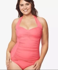 RUBY RIBBON RIVIERA ONE PIECE Pink/coral Size 6 #1901 NEW!