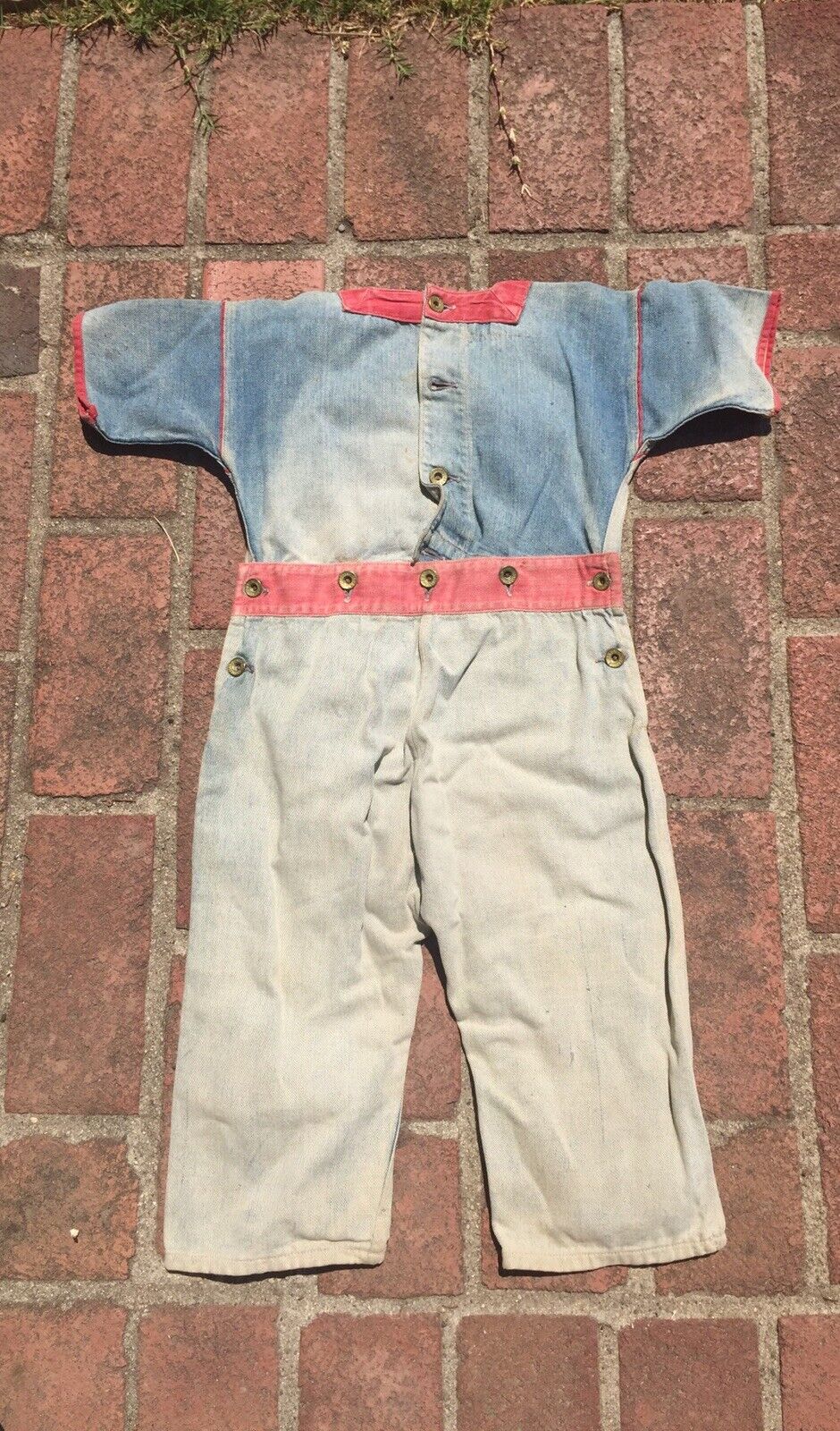 Antique Vtg Levi Strauss Childs Koveralls 1920s well … - Gem