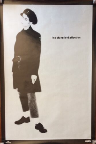 Lisa Stansfield Affection 1989 Promo Poster 20" X 30" Original - Never Hung - Photo 1/1