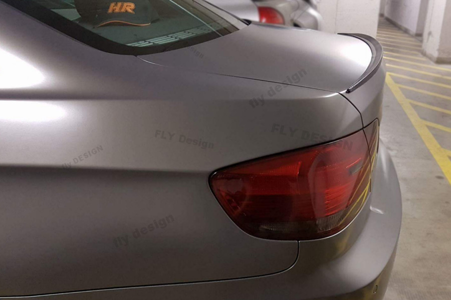 Suitable for BMW 520 525 523 530 535, Spoiler Carbon Look Rear Spoiler Slim Lip